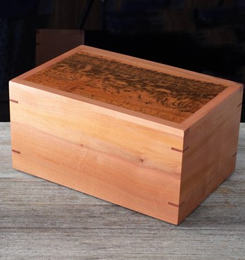 Cremation Ashes Box Tiger Myrtle Image