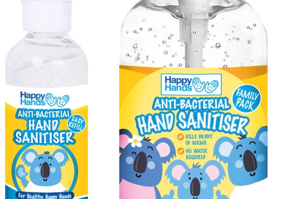 Happy Hands Anti Bacterial Hand Sanitiser