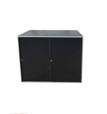 Black Enclosed Counter Image