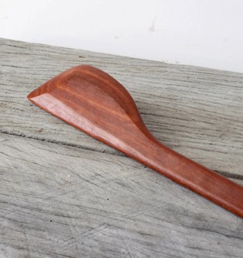 Red Hardwood All-purpose Spoon Image