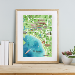 A3 & A4 Map prints
