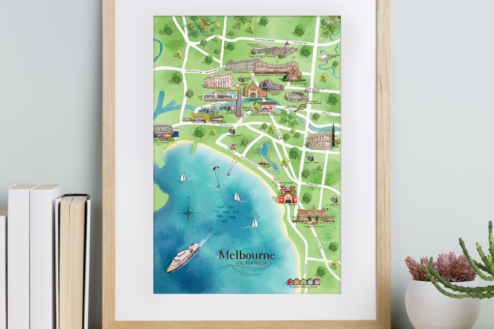 A3 & A4 Map prints