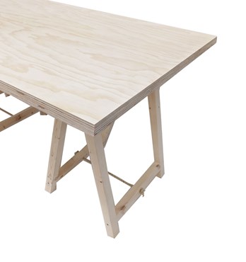 Folding Trestle Table Image