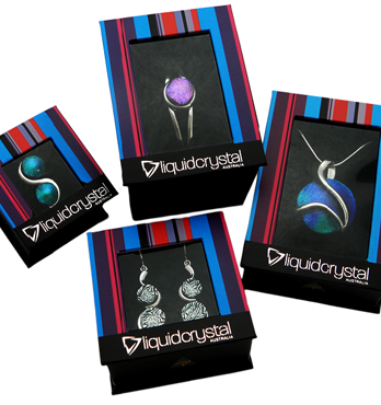 LIQUID CRYSTAL AUSTRALIA - Silver Range Rings Image