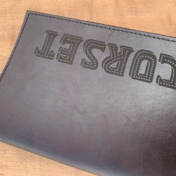Leather menu covers
