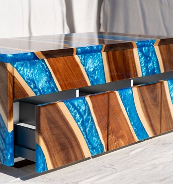 Custom Timber & Resin Furniture Image