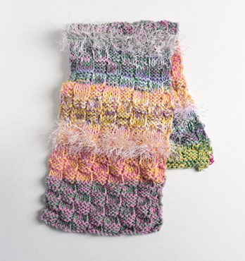scarf felted and knitted  Image