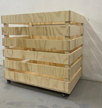 Large Plywood Crate  Image