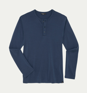 Men's Henley Tasmanian Merino Image