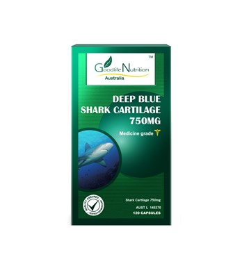 GoodLife Nutrition Australia Deep Blue Shark Cartilage 750 mg Image
