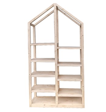 House Style Shelving Retail Display Image