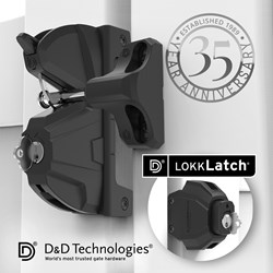 LokkLatch® DELUXE Privacy & Security Gate Latch