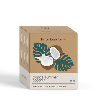 Tropical Summer Coconut Whipped Shave Cream Image