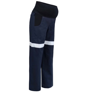 Maternity Straight Leg Safety Work Pants Image