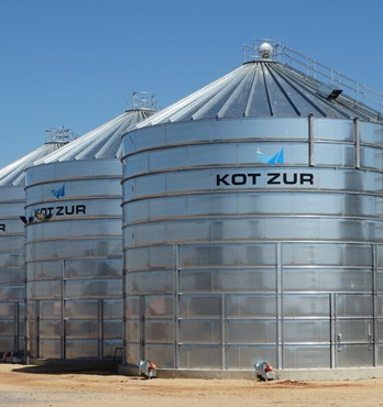 Grain and bulk storage silos - flat bottom Image