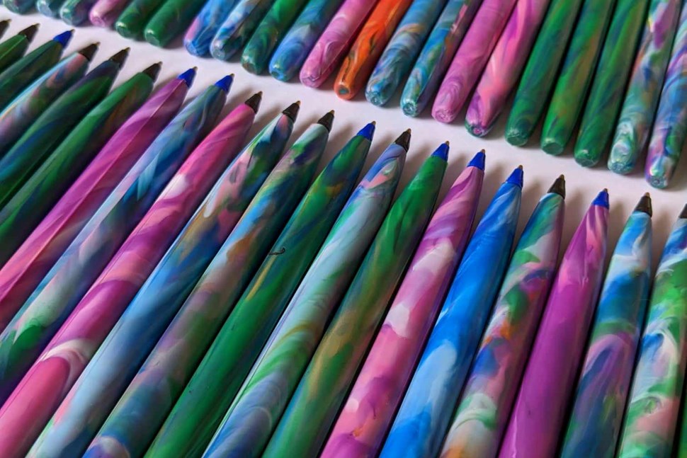 Pens - Recycled Refillable one of a kind