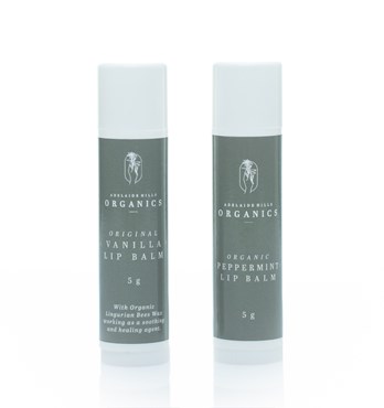 Organic Lip Balms Peppermint & Vanilla Image