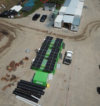 Container Top Solar ( CTS) Image