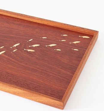 Marquetry Fish Tray Image