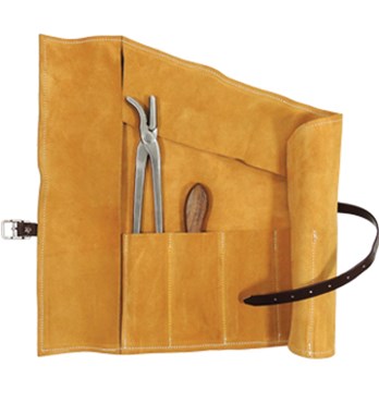 Farriers leather aprons & tool rolls Image