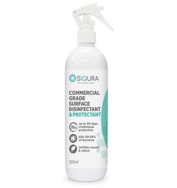Siqura Commercial Grade Surface Disinfectant and Protectants Image