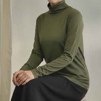 Long Sleeves Merino Wool T-shirt