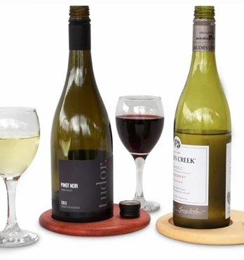 Wine Bottle Coaster Image