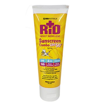 RID Insect Repellent Sunscreen Combo SPF50+ Lotion Image