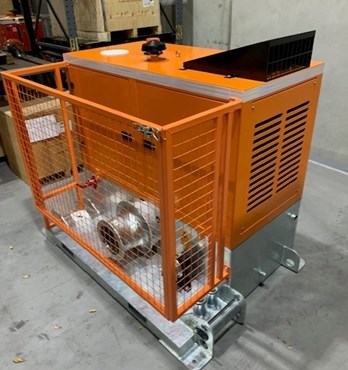 70kN Mine spec winch Image