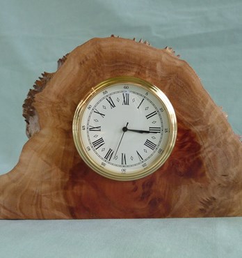Wooden Burl Clocks Image