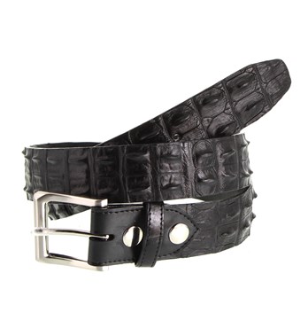 Crocodile Leather Belt Image