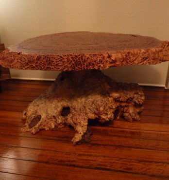 Wooden Burl Tables Image