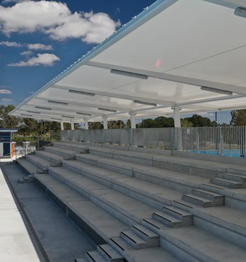 Waterproof shade structures Image