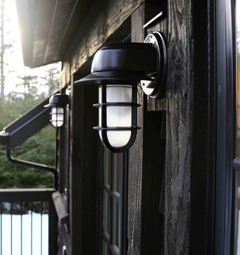 The Streamline Moderne Caged Wall Light Image