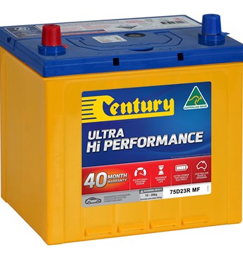 Century Ultra Hi Performance 75D23R MF Battery Image