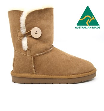 Premium Short Button Boots Image