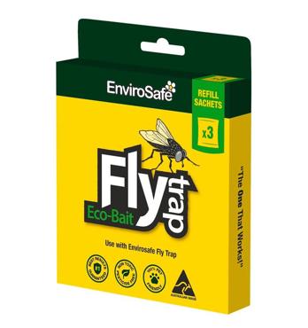 EnviroSafe Fly Trap Replacement Bait 3 Pack Image