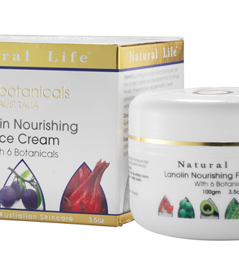 Natural Life 6 Botanicals Lanolin Nourishing Face Cream Image