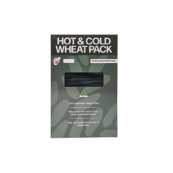 Charcoal Cord Wheat Heat Bag