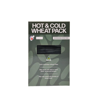 Charcoal Cord Wheat Heat Bag Image