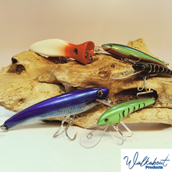 Handcrafted Timber Fishing Lures