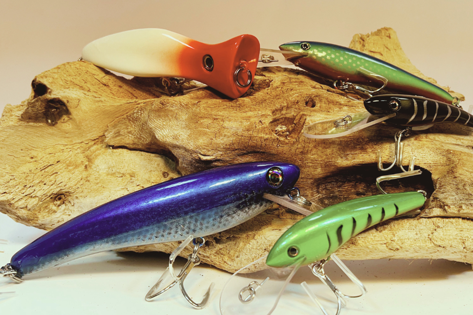 Handcrafted Timber Fishing Lures