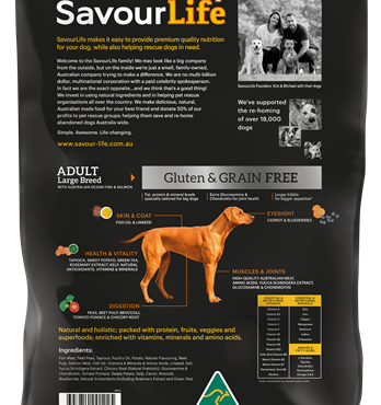 SavourLife Grain Free Large Breed 15kg Image