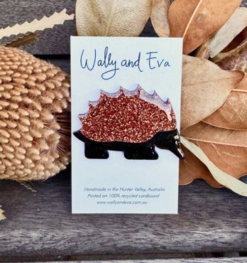 Wood, Resin and Acrylic Brooches Image