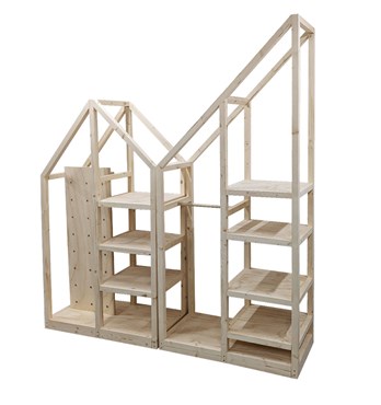 House Style Shelving Retail Display Image