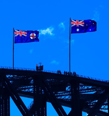 Australian flags Image
