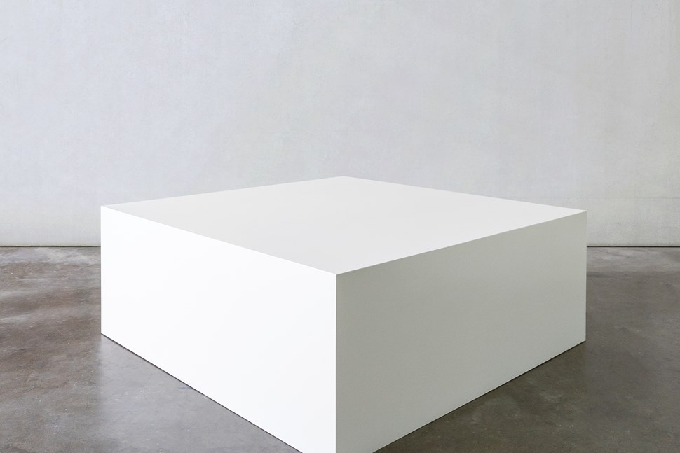 Oversized Painted Plinth/Platform