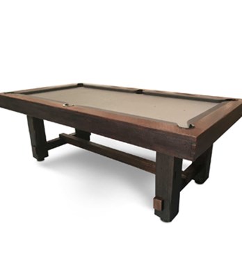 Rustic slate billiard table Image