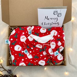 Handmade Baby Christmas Gifts Set - Santa