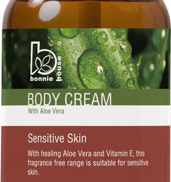 Bonnie House Fragrance Free Body Cream with Tasmanian Water, Aloe Vera and Vitamine E 200ml Image